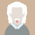 icomania:Man with long white hair and white mustache.