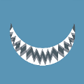 icomania:Shark teeth smile.