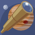 icomania:Planets and a telescope