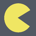 icomania:Yellow munching circle.